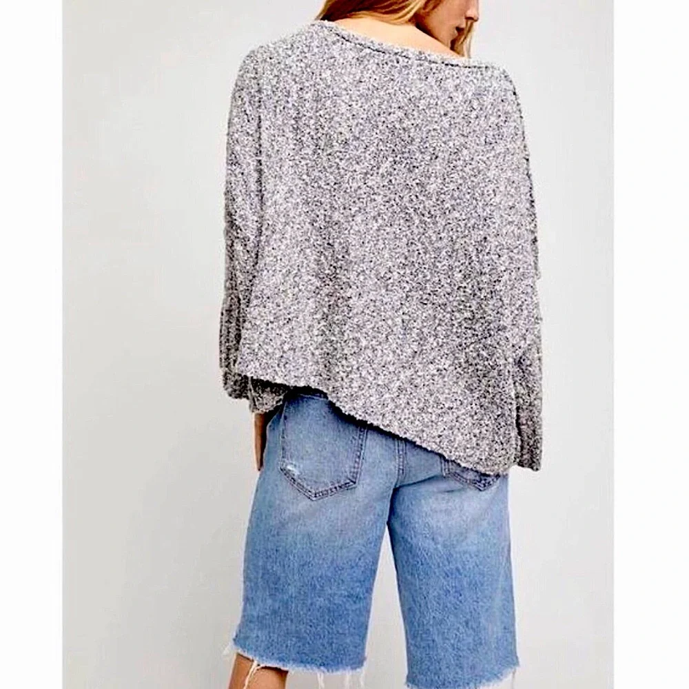Free People Pullover Crop Sweater
